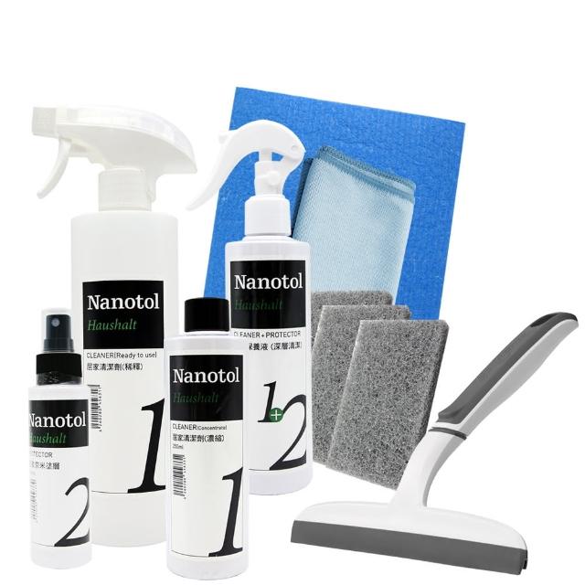 【Nanotol】居家鍍膜7件組/含稀釋噴罐(送3M 無痕雙層刮刀)