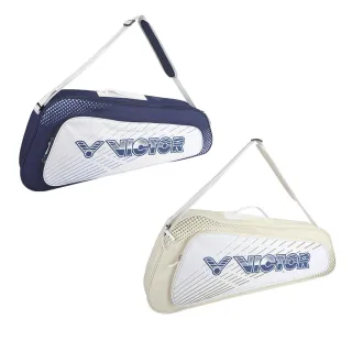 【VICTOR 勝利體育】3支裝拍包 羽球拍包(BR2103 B/H 藍紋石/空想灰)