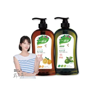 【一滴淨】蘆薈多酚食品用洗潔精 1000g(柑橘精油/檸檬精油洗碗精)