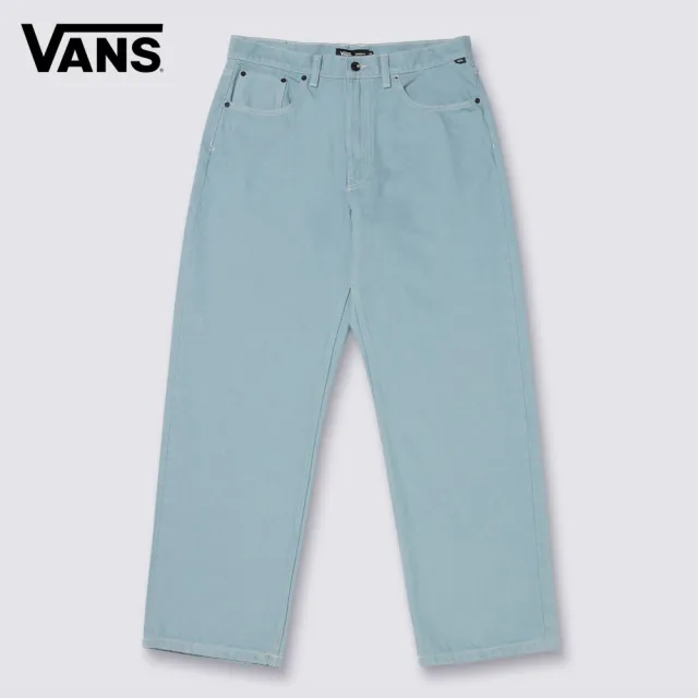 【VANS】官方旗艦 Check-5 Loose Denim 藍色牛仔長褲