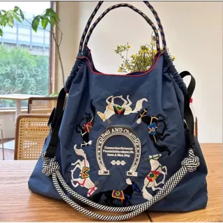 【Paiya 派亞】超紅日本刺繡同款環保袋購物袋單肩包帆布手提袋(多款任選)