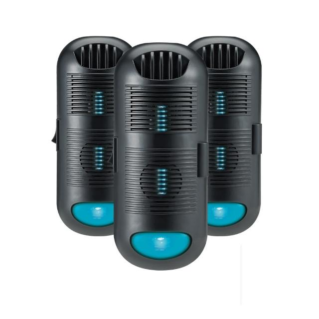 【DigiMax】專業級抗敏滅菌除塵螨機 DP-3E6 三入組(除螨 防螨 紫外線滅菌 循環風扇 有效空間15坪)