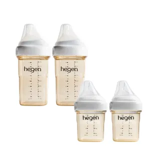 【hegen 總代理】新生必備組(150ml雙瓶+240ml雙瓶)