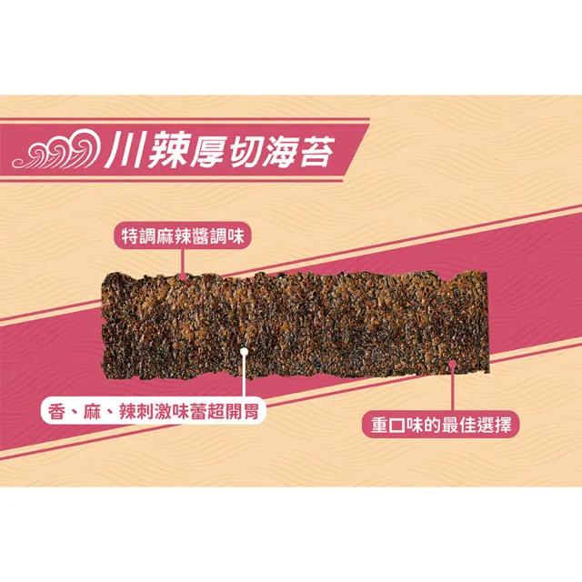 【HUTONG 胡同燒肉】元氣厚切海苔 50包 團購組(涮嘴 薄脆  團購 任選)