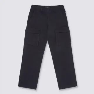 【VANS】官方旗艦 Fatigue Cargo Loose Tapered Ripstop 黑色長褲