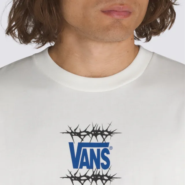 【VANS】官方旗艦 MTE Electro Waves 米白色長袖T恤