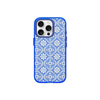 【RHINOSHIELD 犀牛盾】iPhone 14系列 JellyTint 透明防摔手機殼/壓花玻璃-白色海棠(老屋顏)