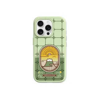 【RHINOSHIELD 犀牛盾】iPhone 16系列 SolidSuit背蓋手機殼/鐵窗花 - 富士山(老屋顏)