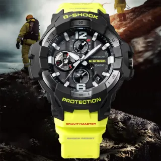 【CASIO 卡西歐】G-SHOCK Master of G 太陽能 藍芽 多功能腕錶 畢業禮物 送禮 推薦(GR-B300RY-1A9)