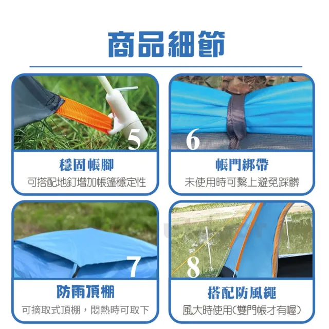 【Petvibe】全自動速開單門1-2人拋帳1入(速開帳篷/秒開帳/沙灘帳篷/自動帳篷/速開帳篷/野餐帳篷/簡易帳)
