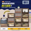 【FL 生活+】1入組-抽屜式可掀蓋疊加耐重收納箱-大款(FL-309)
