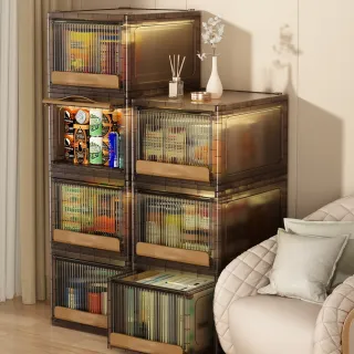 【FL 生活+】46公升特大款 超值3入組抽屜式可掀蓋疊加耐重收納箱(收納櫃 收納盒 抽屜收納 抽屜櫃 FL-310x3)