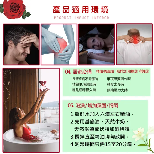 【Body Temple】放鬆筋肉泡澡&按摩油(100ml)