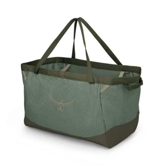 【Osprey】雙11 Transporter Gear Tote 60L 托特包 松葉綠(旅行 戶外 日常使用)