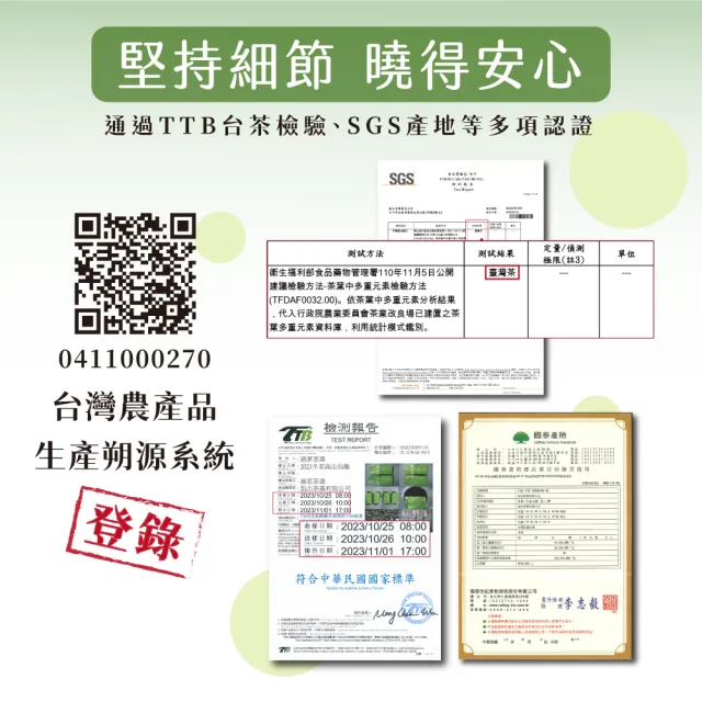 【茶曉得】人氣品茗台灣高山烏龍茶任選組合(150gx6包-1.5斤)