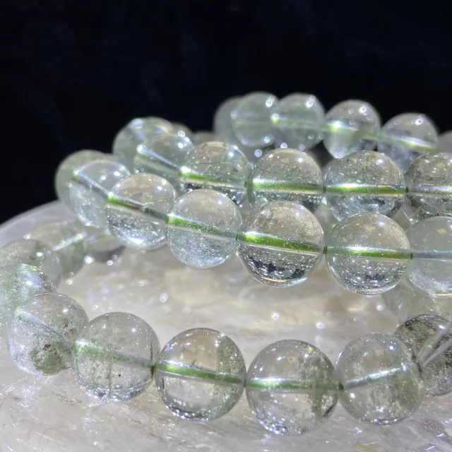 【Cozy 世界水晶原礦與茶】巴西綠幽靈 12mm+ 06-6(為幫助事業蓬勃的鬼佬財神)