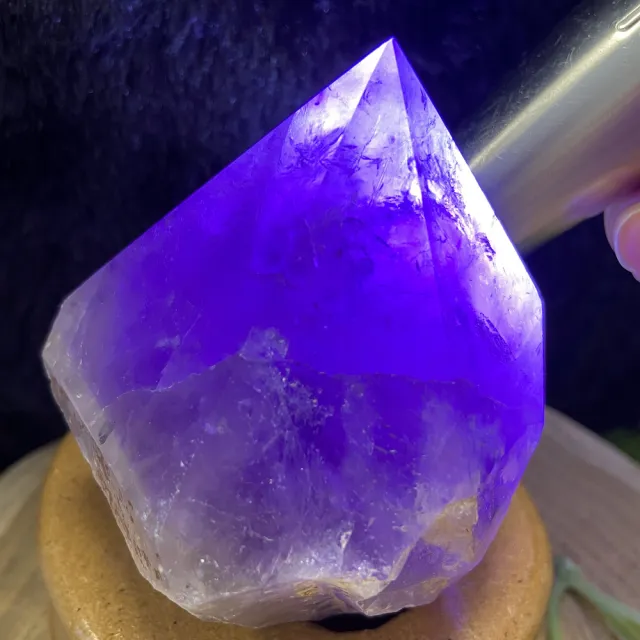 【Cocozy世界水晶原礦】剛果紫晶大牙拋光擺件 02-8(緩和情緒 平衡能量)