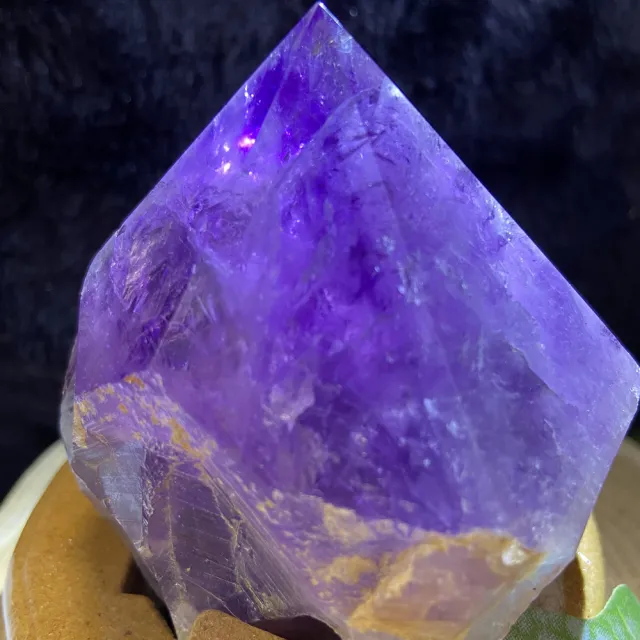 【Cocozy世界水晶原礦】剛果紫晶大牙拋光擺件 02-8(緩和情緒 平衡能量)