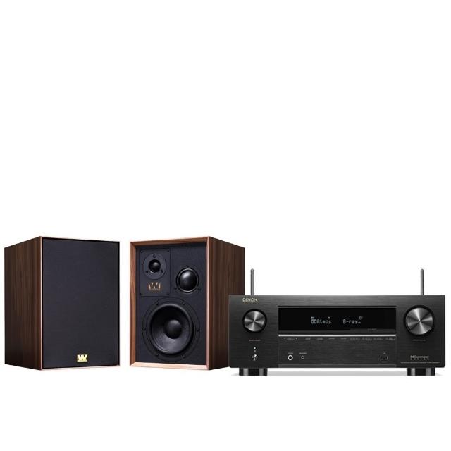 【Denon 天龍】Hi-Fi 兩聲道組合(AVR-X2800H+Wharfedale SUPER DENTON 喇叭)