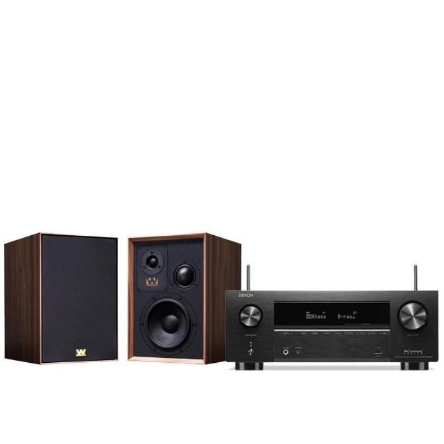 【Denon 天龍】Hi-Fi 兩聲道組合(AVR-X2800H+Wharfedale SUPER DENTON 喇叭)