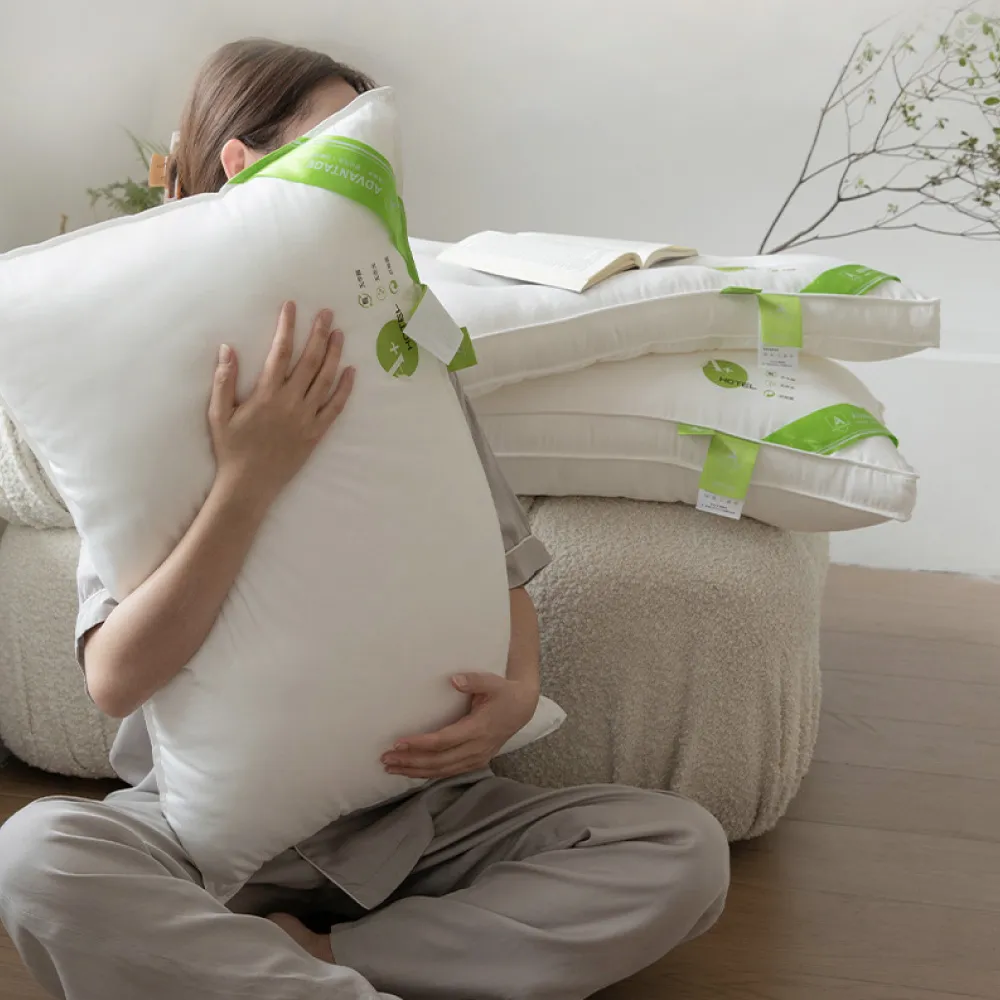 【Pure Sleep 純好眠】杜邦防蟎飯店枕芯-低枕款(飯店枕頭 水洗枕頭 防蟎枕 抗菌枕 羽絲絨枕 枕頭)