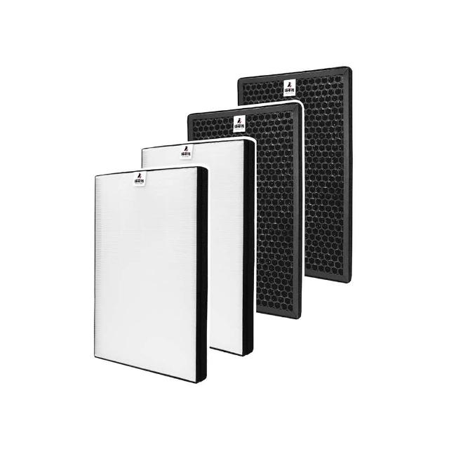 【蟎著媽】高效型濾網2套優惠組(適用 夏普 SHARP FU-J50T-W FZ-M50HFE FZ-M50DFE 空氣清淨機)