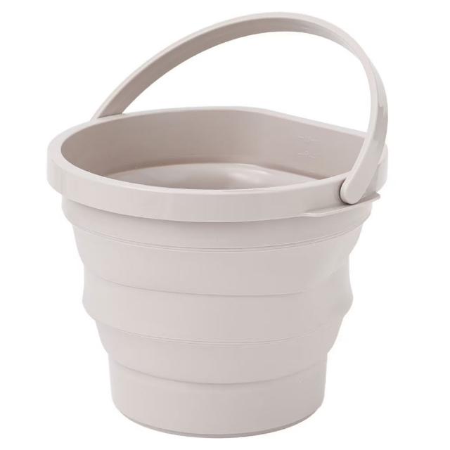 【NITORI 宜得利家居】可折疊水桶 10L LMO DE01(可折疊水桶 水桶)