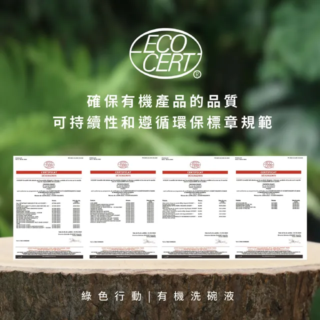 【騰阜盛】綠色行動 有機-長週期洗碗機餐具洗碗片(*100%天然來源 160片單包裝 X1入 法國原裝)