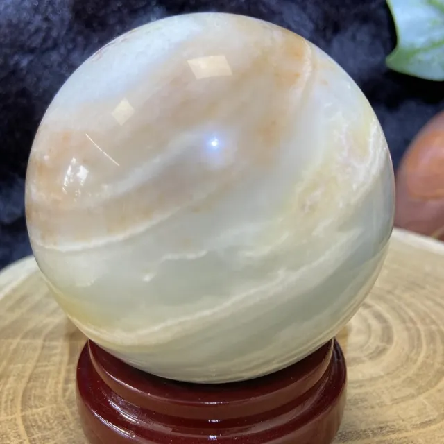 【Cozy 世界水晶原礦與茶】亞馬遜天河石球 6.5cm 31-1(三大能量石之一 主要可緩解焦慮帶來清晰思緒)