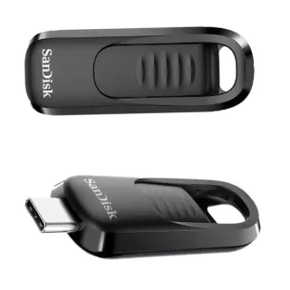 【SanDisk 晟碟】極速升級 全新版 128GB Ultra Slider Type-C™ 隨身碟(高速讀取400MB/s 原廠5年保固)