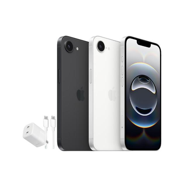 【Apple】iPhone 16e(128G/6.1吋)(40W雙孔閃充組)