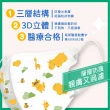 【淨新】5-10歲兒童 3D立體醫療用口罩(50入/盒 細繩不勒耳 口罩國家隊)