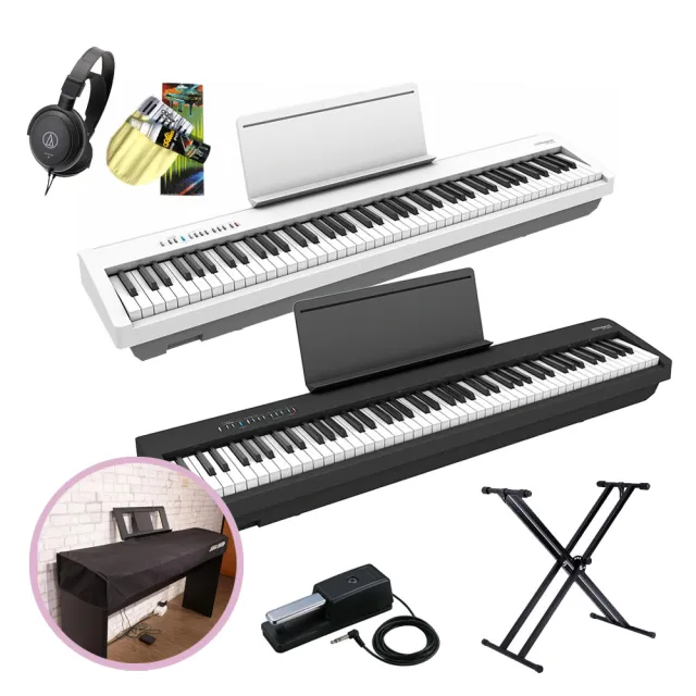 【ROLAND 樂蘭】FP-30X DP10半踩延音踏板 88鍵 電鋼琴 單主機 X型收納架(贈保固3年/耳機/保養油組/防塵罩)
