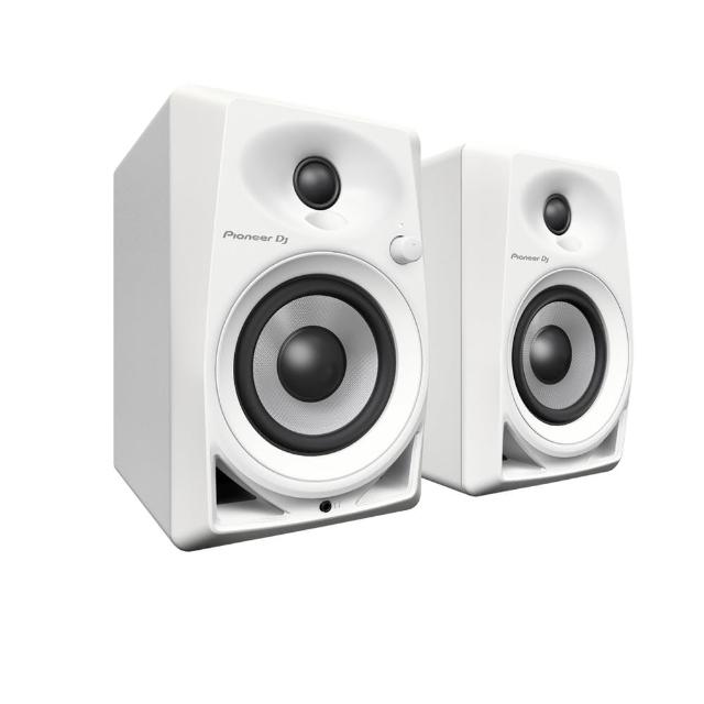 【Pioneer DJ】DDJ-FLX4入門款雙軟體DJ控制器 + DM-50D-BT入門款主動式監聽喇叭-5吋藍牙款-二色(成對販售)