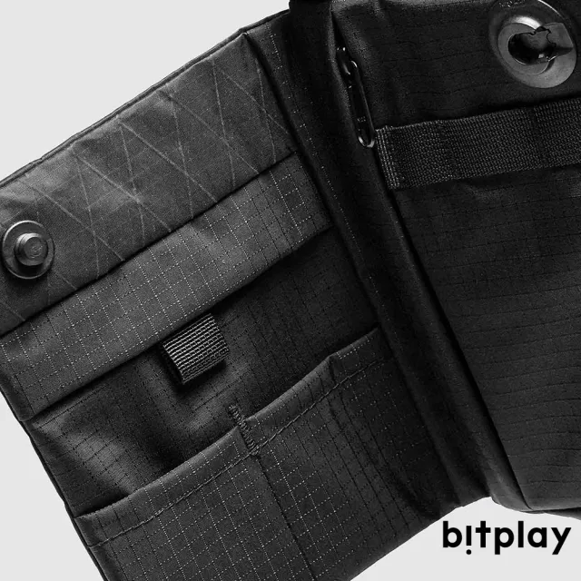 【bitplay】雙11 2L 跨境旅行小包-黑色(隨身/出國/逛街/護照/手機/水壺/錢包/自由行/登機)