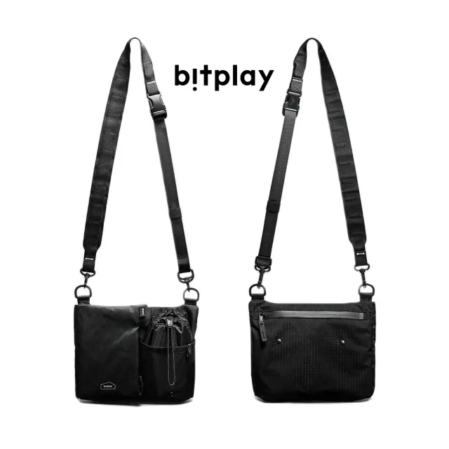 【bitplay】2L 跨境旅行小包-黑色(隨身/出國/逛街/護照/手機/水壺/錢包/自由行/登機)