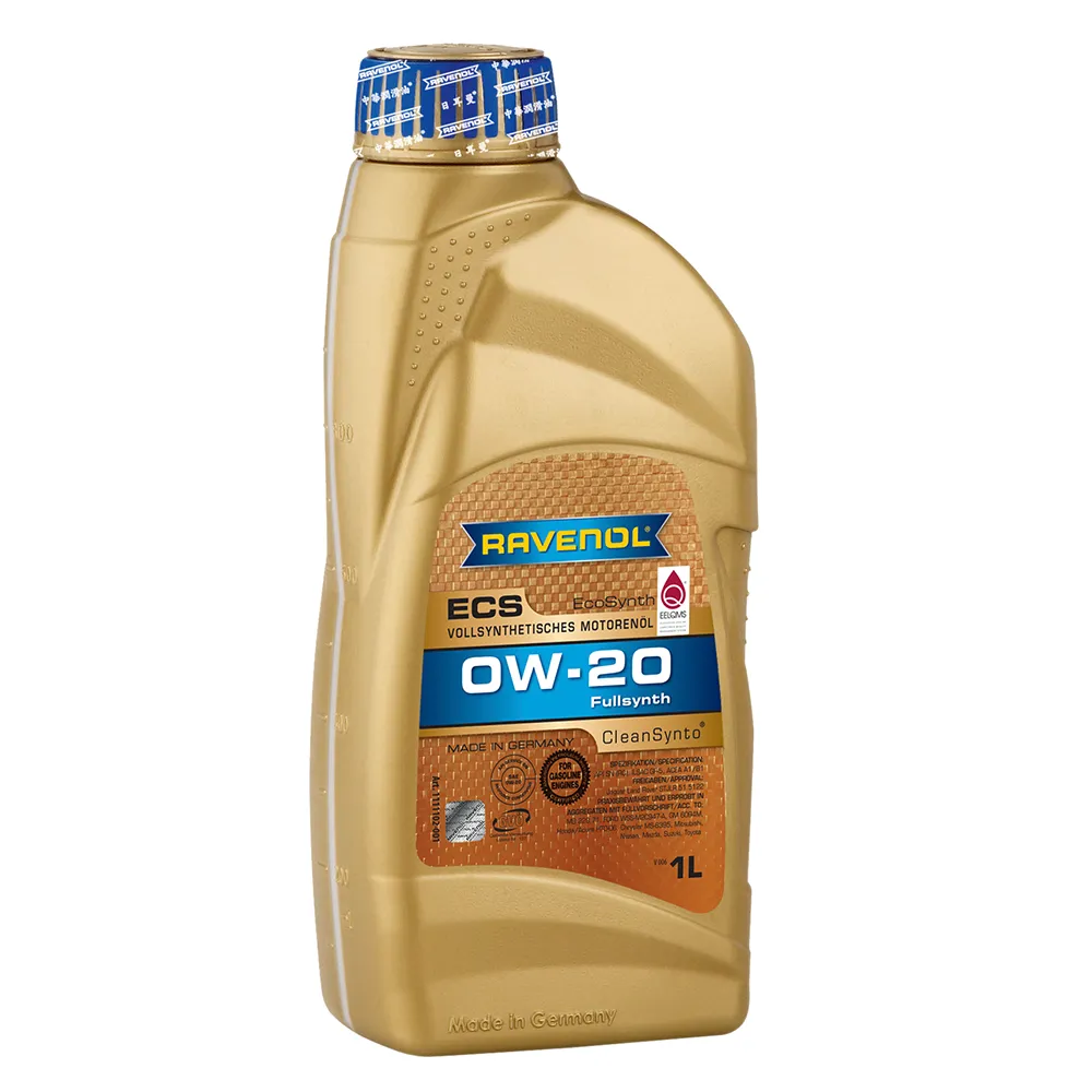 RAVENOL 日耳曼】ECS SAE 0W-20 SN全合成節能機油(5入組油電車) - momo購物網- 好評推薦-2026年1月
