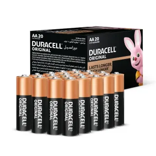 【DURACELL】金頂 經典鹼性-3號 AA(20入裝)