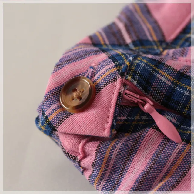 【橘魔法】插肩短袖上衣+百褶格子褲裙 套裝(運動套裝 小童 制服 學院風 童裝 女童 兒童)