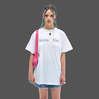 【MATIN KIM】官方旗艦 LOGO上衣(白色)