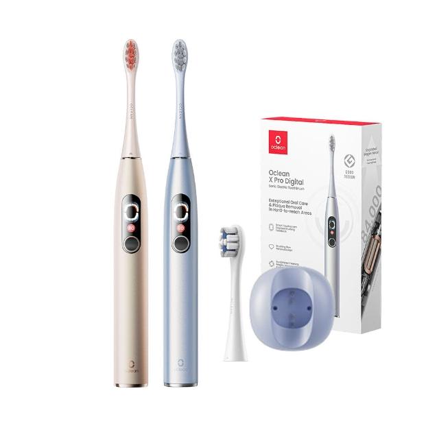 【Oclean 歐可林】X Pro Digital旗艦版APP觸控智能音波電動牙刷(兩色可選)
