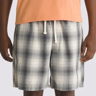 【VANS】官方旗艦 Range Plaid Loose 灰色格紋短褲