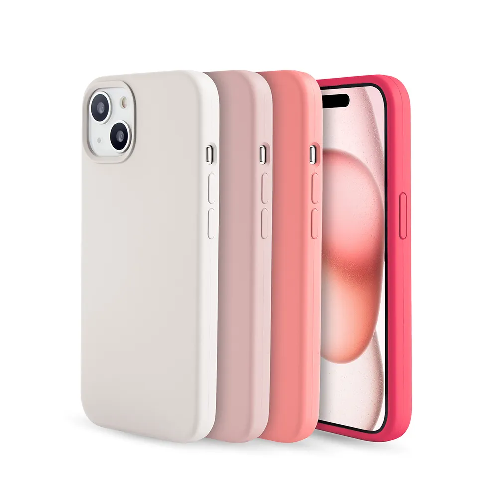 【General｜春櫻系列】iPhone 15 Plus 手機殼 i15 Plus 6.7吋 液態矽膠保護殼 保護套