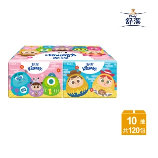 【Kleenex 舒潔】迪士尼面紙袖珍包 10抽x30包x4串(迪士尼限定版)