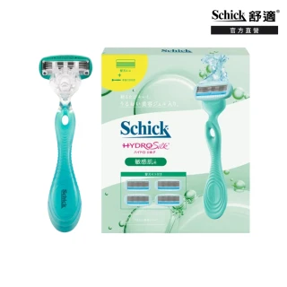 【Schick 舒適牌】舒綺仕女除毛刀 敏感肌用(1刀把5刀片)