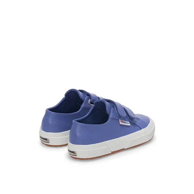 【SUPERGA】休閒鞋 童鞋 魔鬼氈 2750 經典系列 藍紫 S3133QW-A1F