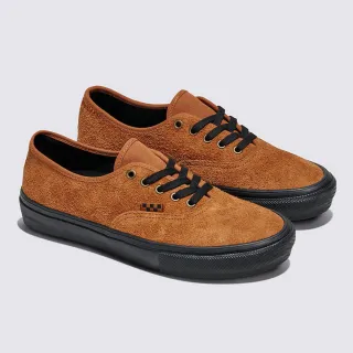 【VANS 官方旗艦】Skate Authentic 男女款棕色專業滑板鞋
