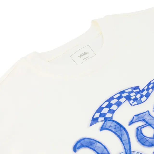 【VANS】官方旗艦 蛇年限定系列 米白色長袖T恤