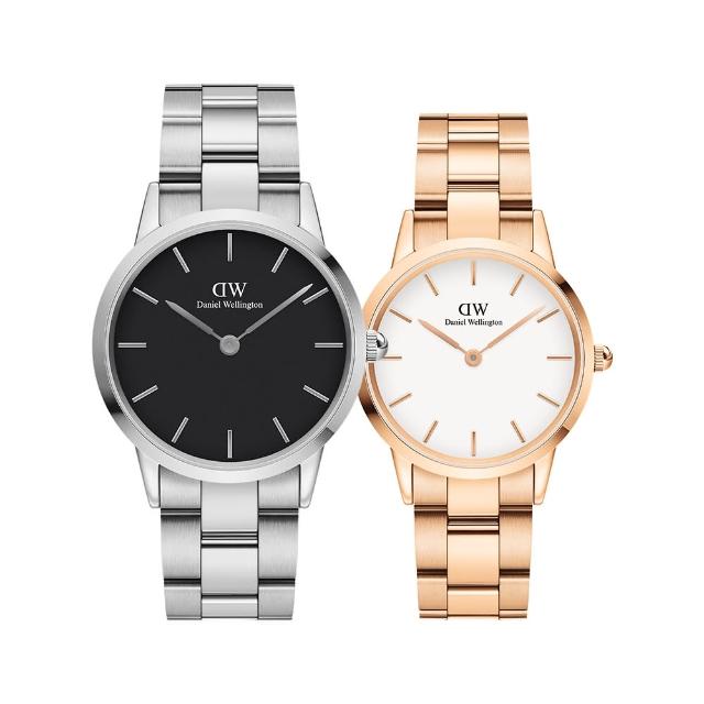 【Daniel Wellington】DW 手錶  Iconic 系列 36mm/40mm 精鋼錶/黑膠腕錶(多款任選)