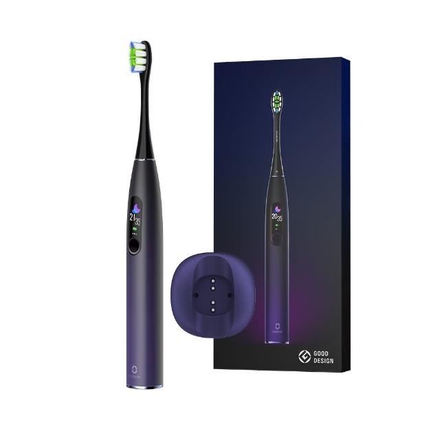 【Oclean 歐可林】X Pro專業升級版APP智慧觸控音波電動牙刷(極夜紫)